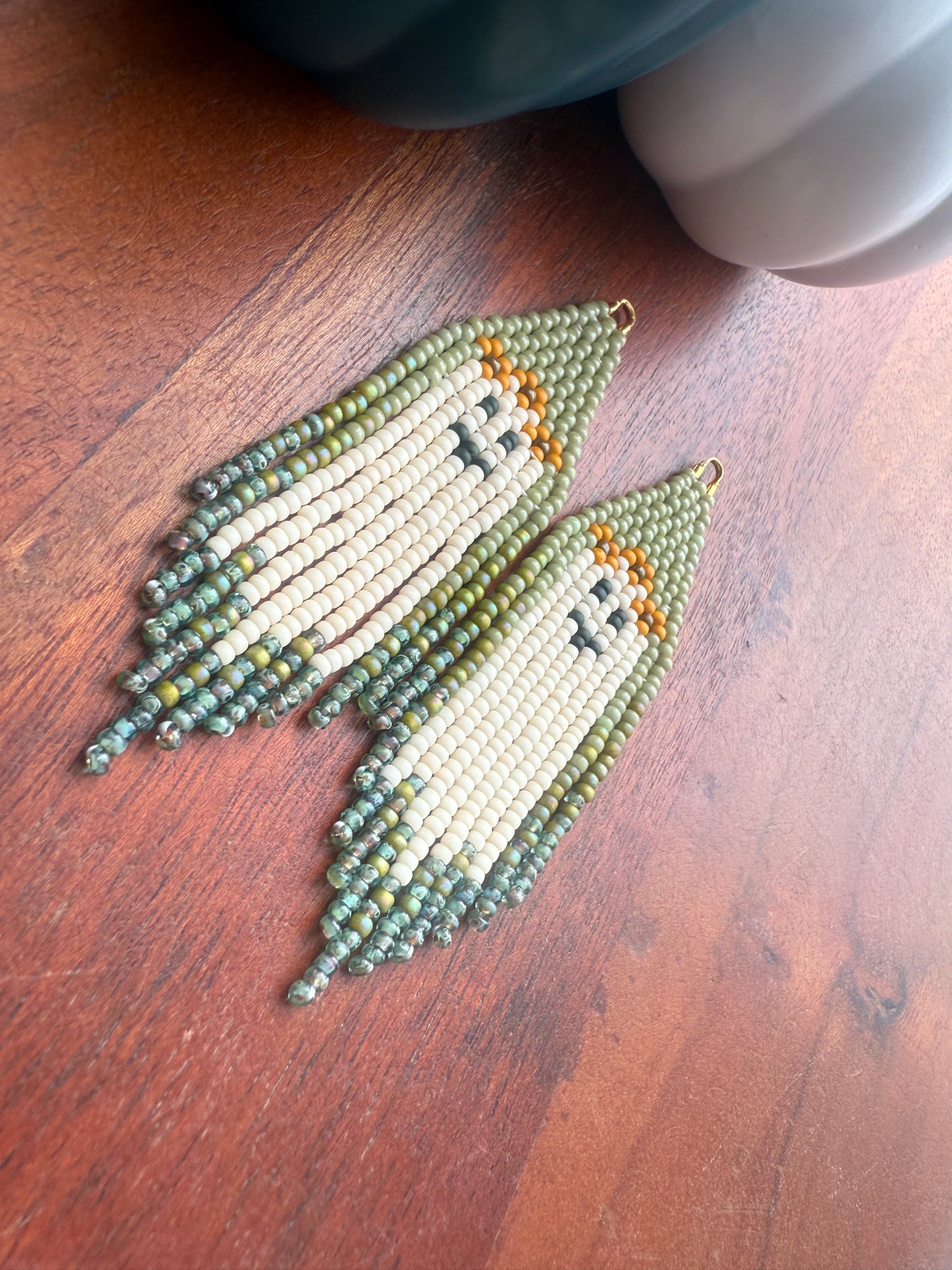 Spring Green/Teal Flower Crown Ghosts