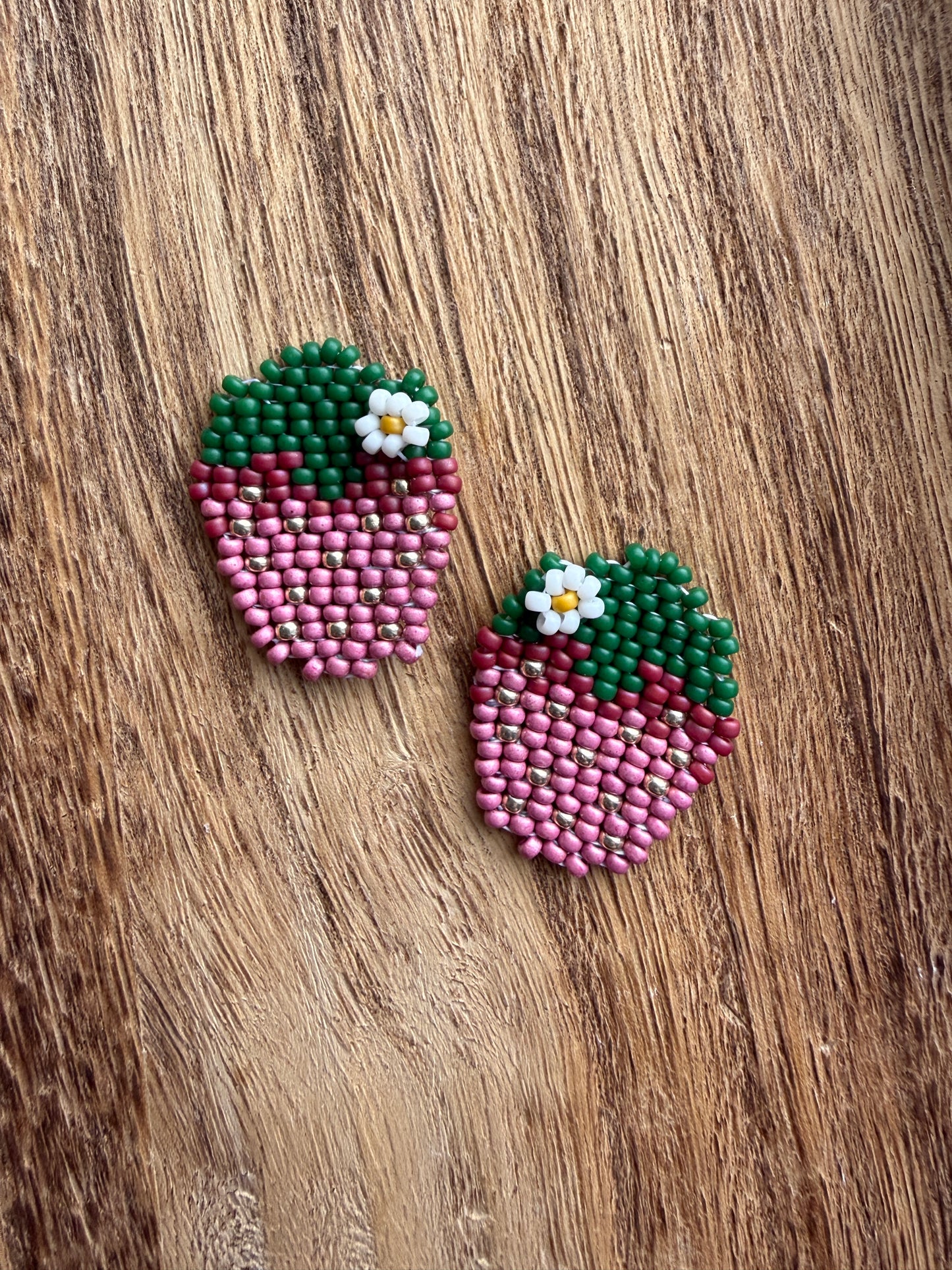 Strawberry (Magenta and Pink with 3D Flower)