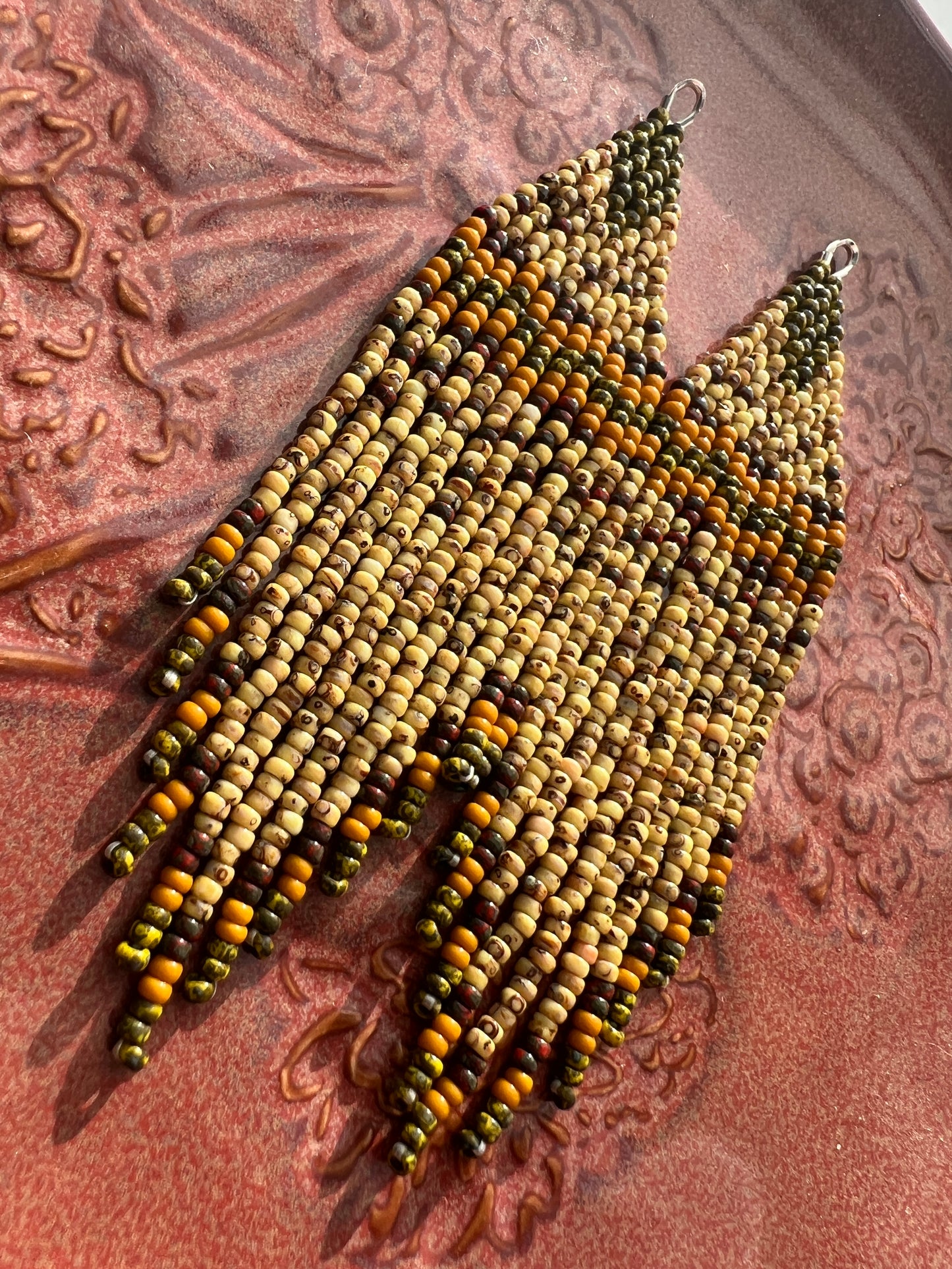 Cozy Sweater Brickstitch Fringe *Picasso*