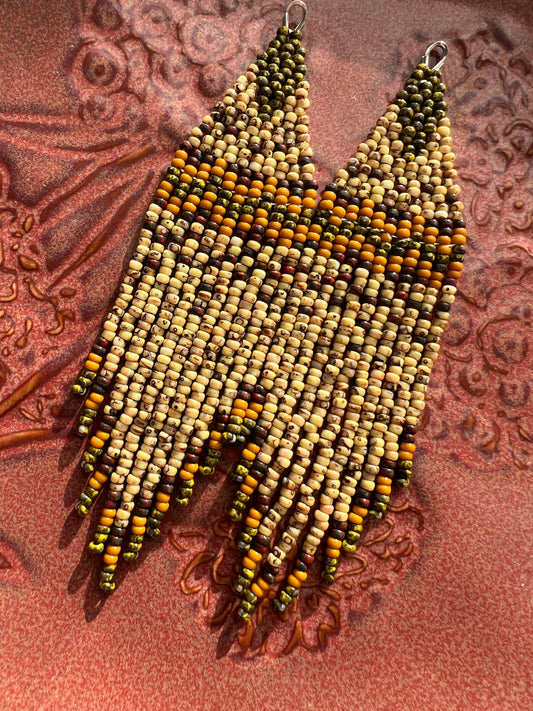 Cozy Sweater Brickstitch Fringe *Picasso*