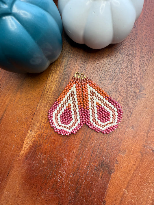 Terracotta Fall Brickstitch Drops
