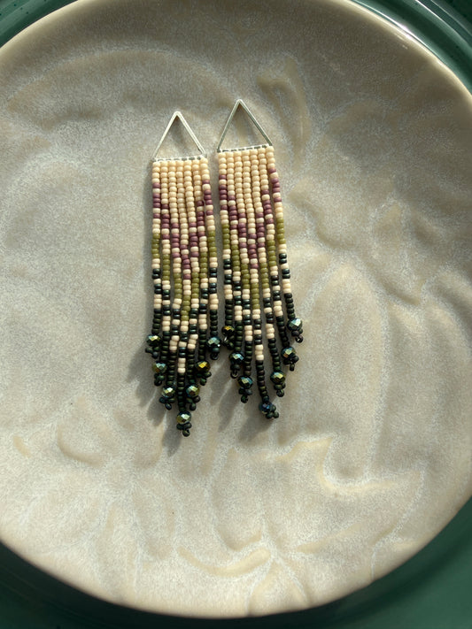 Mini Fringe (Cream, Rose, Green)