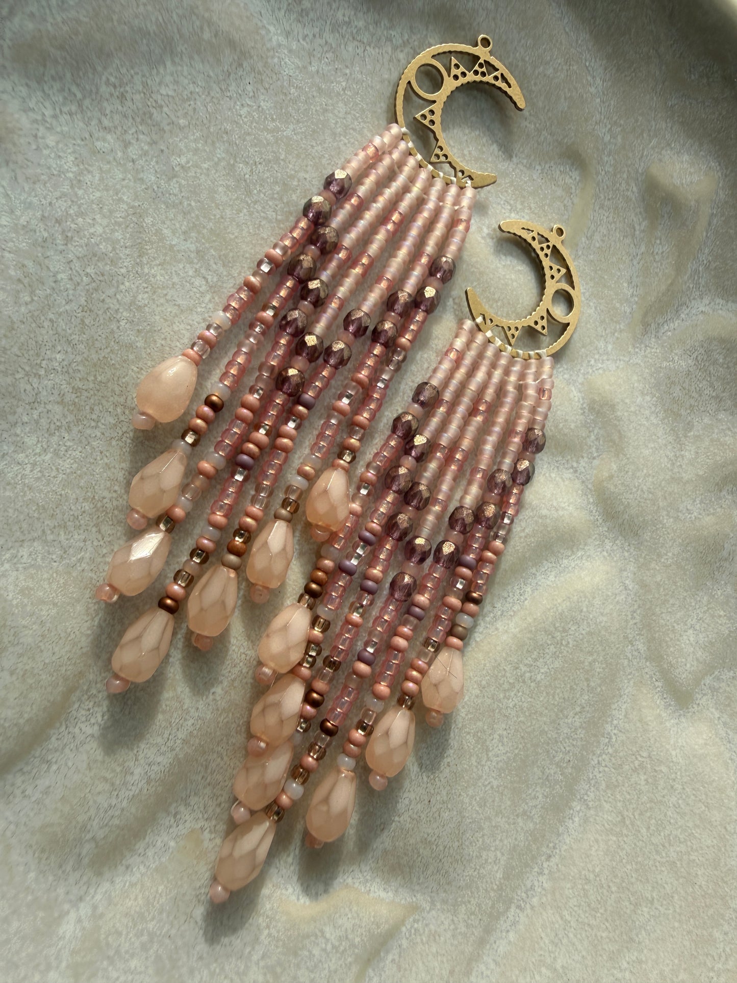 Mini Moon Fringe (Pink)
