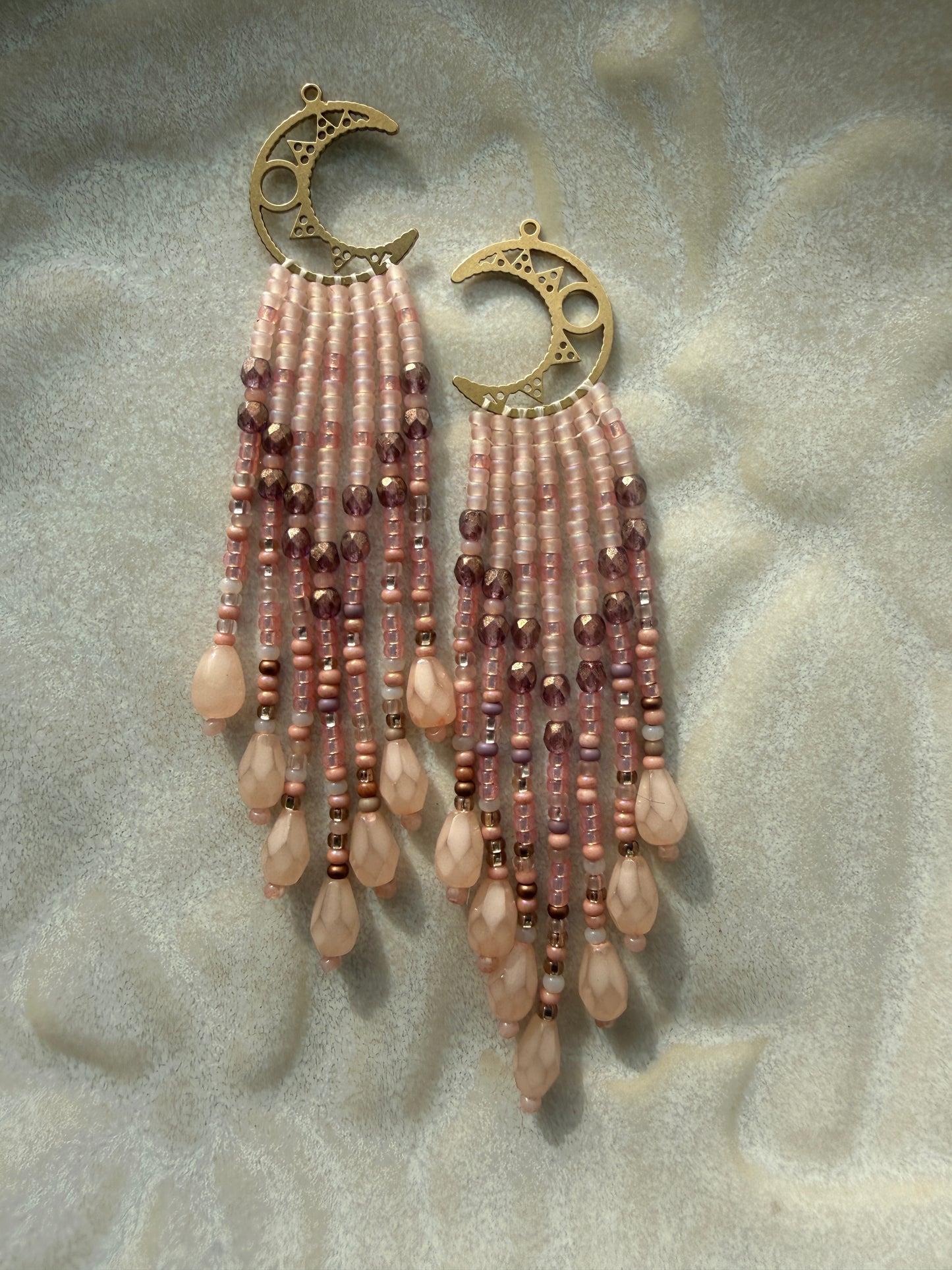 Mini Moon Fringe (Pink)