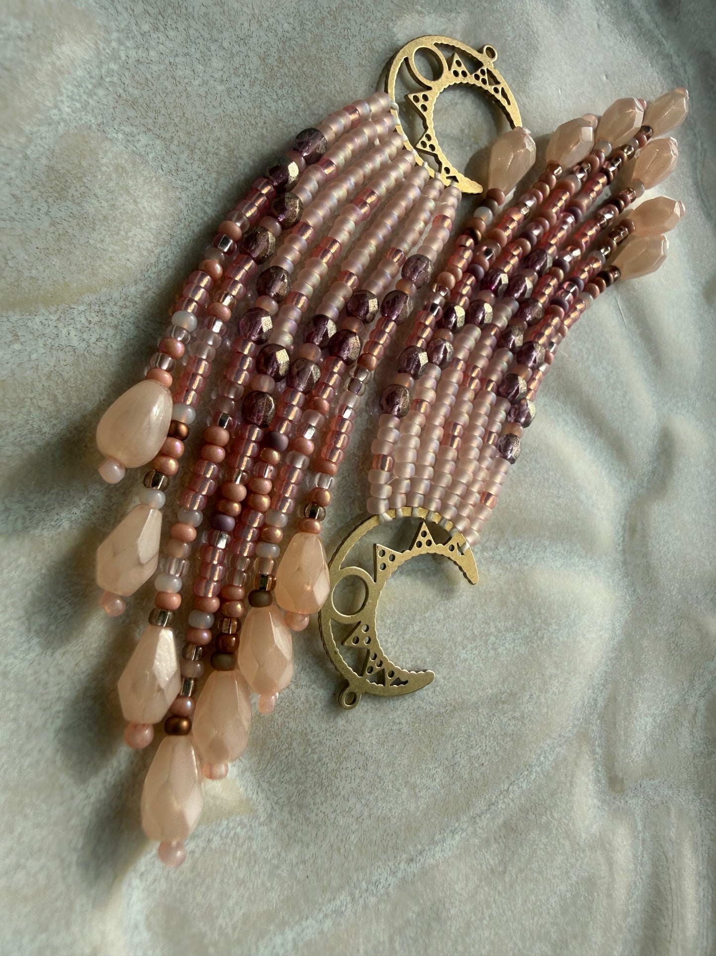 Mini Moon Fringe (Pink)