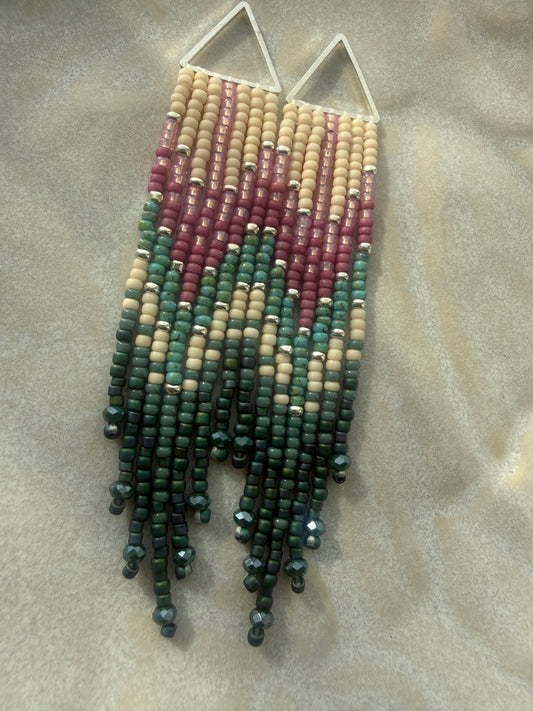 Mini Fringe (Cream, Rose, Turquoise)