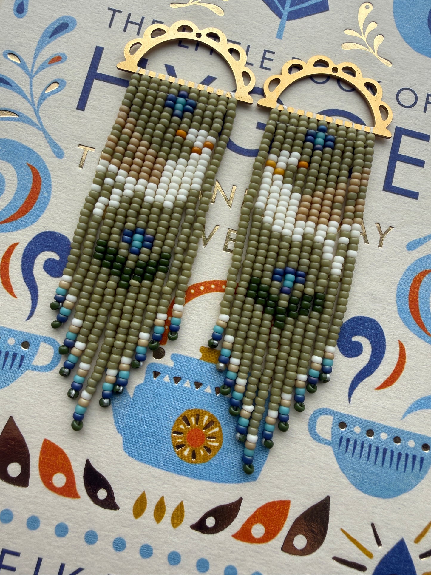 Folk Bird Fringe (Green)