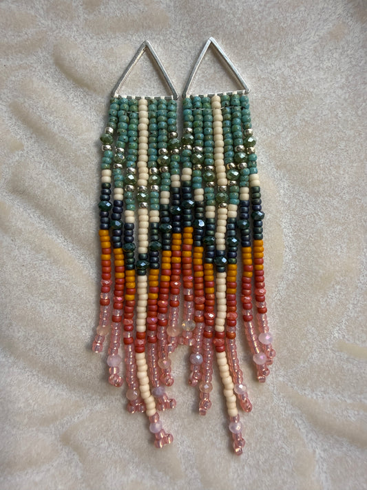 Mini Fringe (Turquoise, Navy, Pink)
