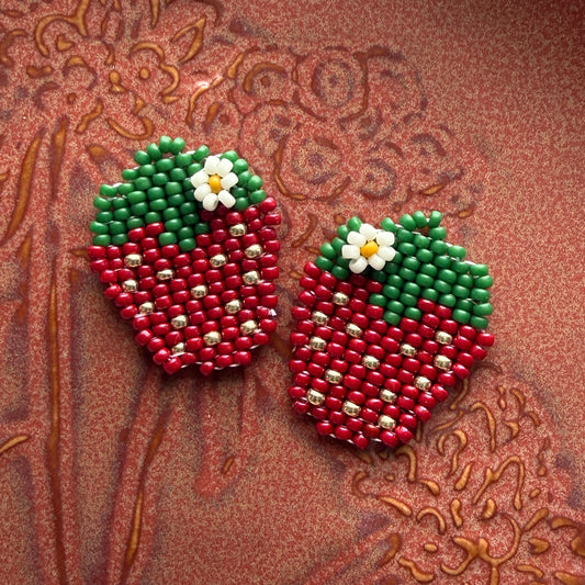 Strawberry (Red with 3D Flower)