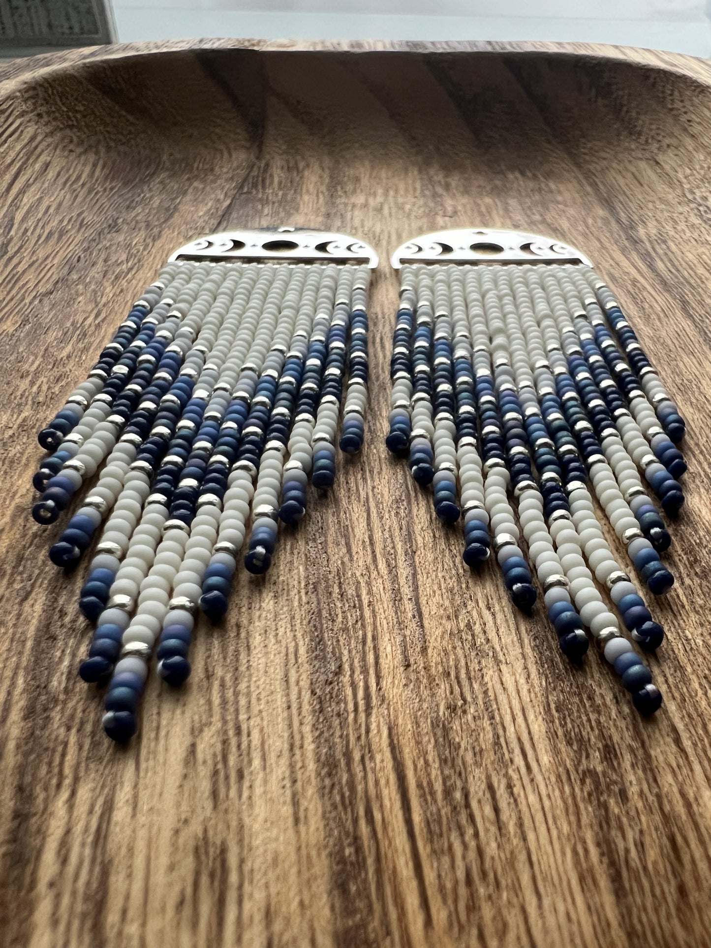 Navy Moon Phases Fringe